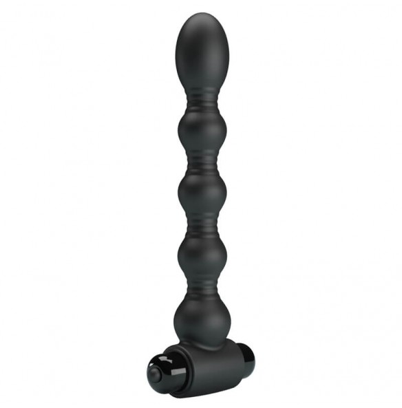 MR PLAY - LinEn Vibrating Anal Plug (Battery - Black) MR PLAY - LinEn Vibrating Anal Plug (Battery - Black)